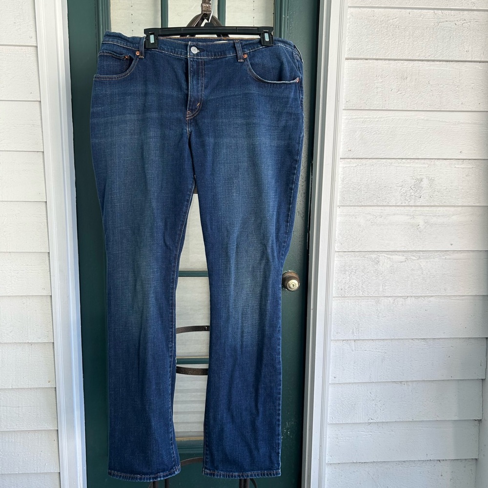 Levis 414 High Rise Dark Jeans 34 34